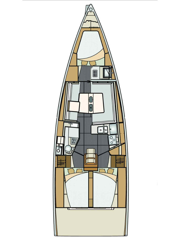 Elan E5 charter bareboat or captained in  Primošten
