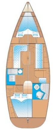 Yacht charter Lefkáda cheap Bavaria 33 Cruiser
