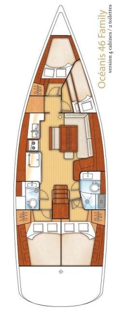 Bénéteau Oceanis 46 in Alimos on SamBoat
