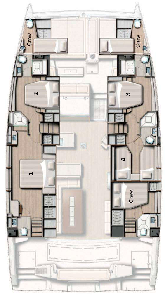 Yacht charter Salerno cheap Bali 5.4