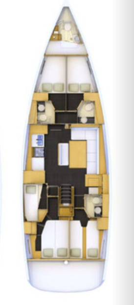 Jeanneau Jeanneau 54 charter bareboat or captained in  Seget Donji