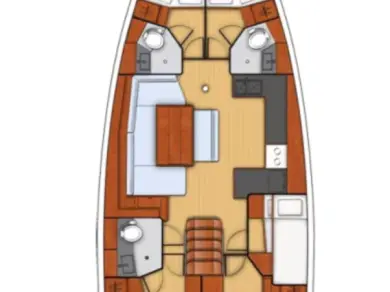 Yacht charter Fethiye cheap Oceanis 48