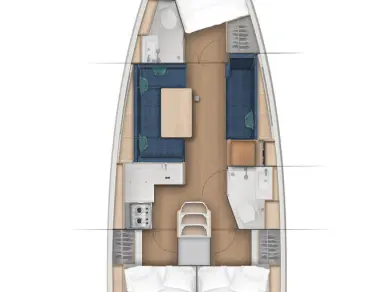 Boat rental Jeanneau Sun Odyssey 380 in Turgutreis on Samboat