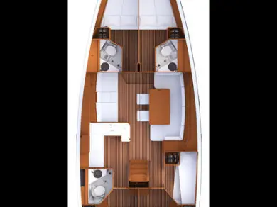 Jeanneau Jeanneau 53 charter bareboat or captained in  Lávrio