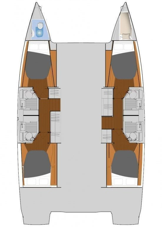 Boat rental Fountaine Pajot Astrea 42 in Road Town on Samboat