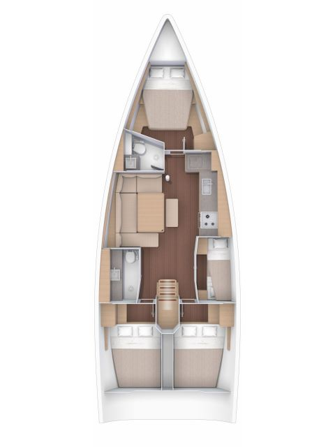 Rent a Dufour Dufour 430 Road Town