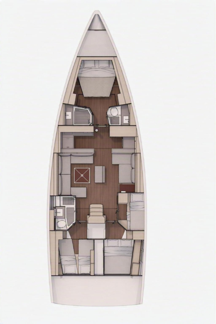 Yacht charter Road Town cheap Dufour 530