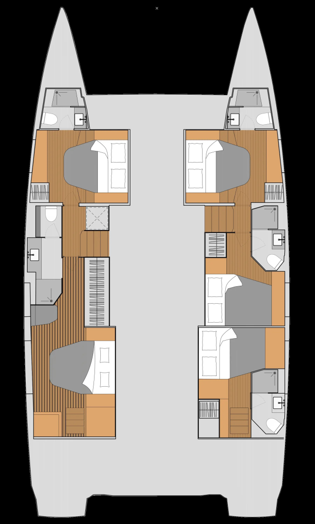 Fountaine Pajot Aura 51 charter bareboat or captained in  Frenchtown