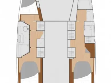Bareboat Rental Catamaran Fountaine Pajot with a boat licence