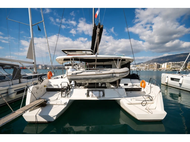 Bareboat Rental Catamaran Lagoon with a boat licence