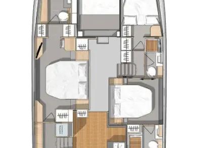 Fountaine Pajot Fountaine Pajot MY6 charter bareboat or captained in  Annapolis