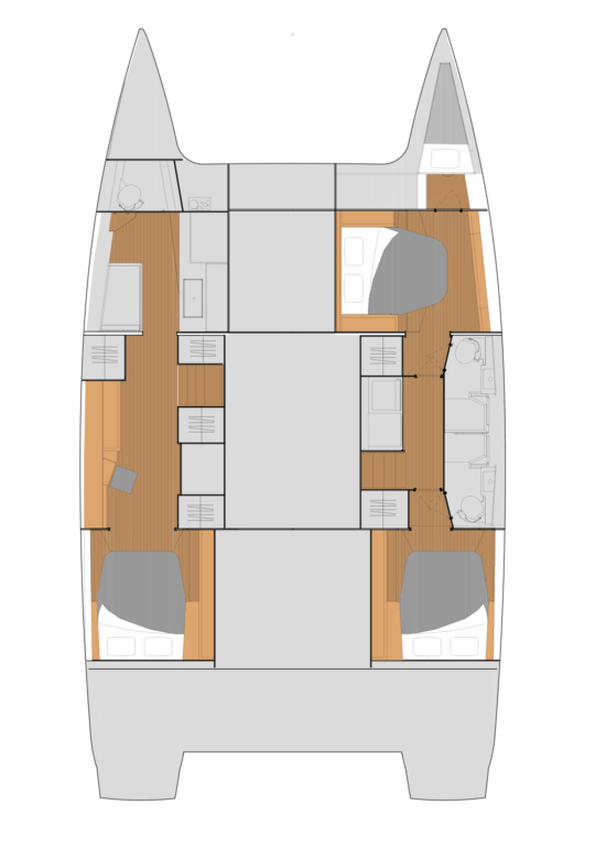 Boat rental Fountaine Pajot Tanna 47 in Frenchtown on Samboat