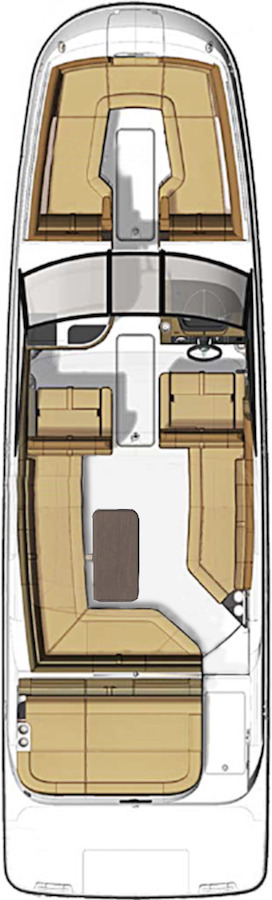 Motorboat rental in Tribunj - Sea Ray Sea Ray SDX 270