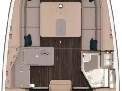 Sailboat rental in Ajaccio - Dufour Dufour 37