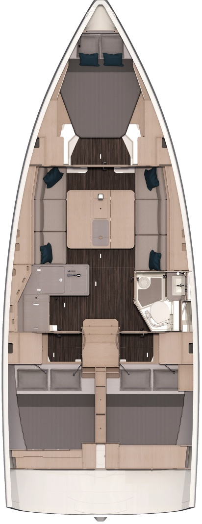Boat rental Dufour Dufour 37 in Marseille on Samboat