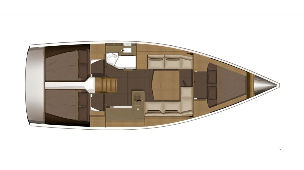 Sailboat rental with or without captain Dufour Marseille
