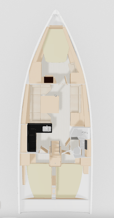 Hanse Hanse 410 charter bareboat or captained in  Marseille