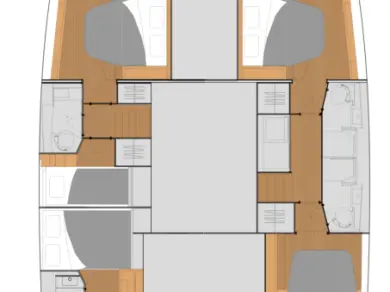 Fountaine Pajot Tanna 47 in Saint-Mandrier-sur-Mer on SamBoat