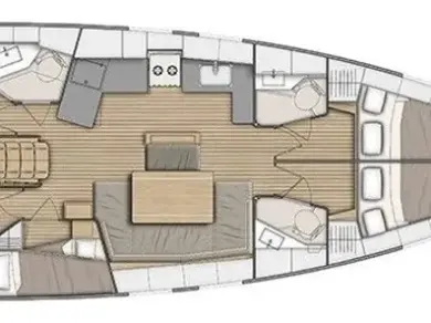 Sailboat rental in Rogoznica - Bénéteau Oceanis 46.1