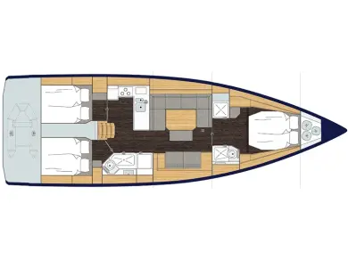 Sailboat rental in Primošten - Bavaria Bavaria C45