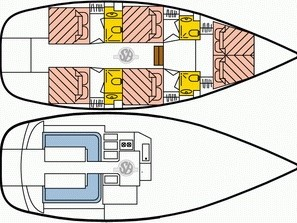 Boat rental Dufour Atoll 50 in Primošten on Samboat