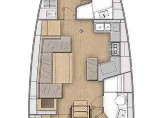 Yacht charter Pomer cheap Oceanis 40.1