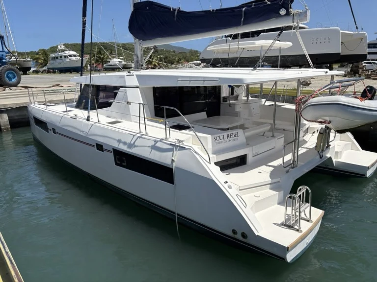 Leopard Catamarans / Robertson & Caine Leopard 45 charter bareboat or captained in  Parish of Saint George