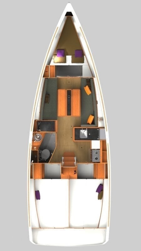 Yacht charter Road Town cheap Sun Odyssey 349
