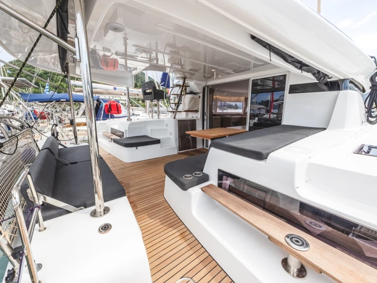 Bareboat Rental Catamaran Lagoon with a boat licence