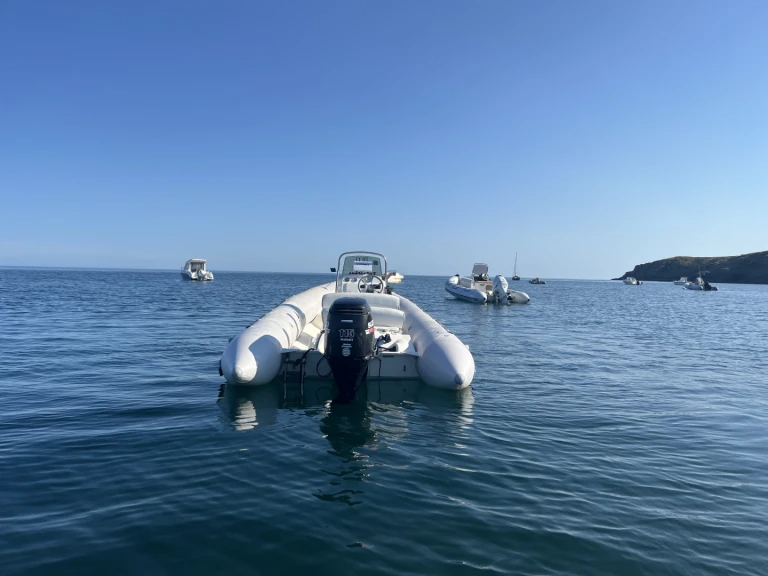 Bareboat Rental RIB Bombard with a boat licence