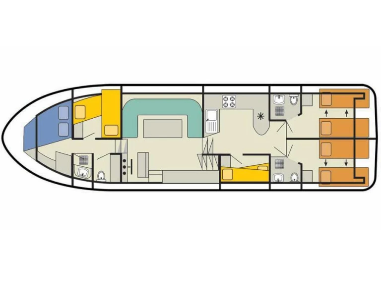 Motorboat rental with or without captain  Homps