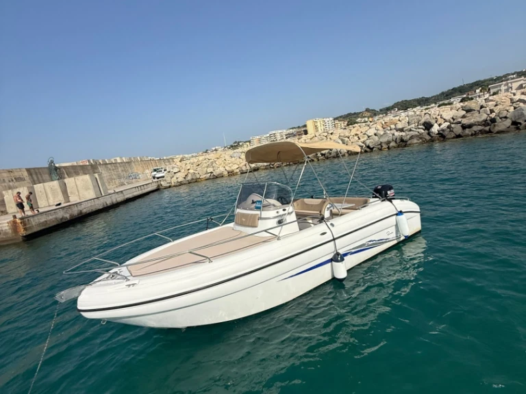 Ranieri Shadow 24 S charter bareboat or captained in  Italy