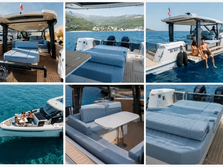 Boat rental Saxdor Saxdor 400 GTO in Saint-Florent on Samboat