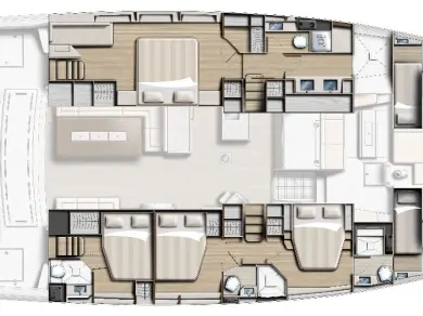 Catamaran rental in Port Cogolin - 15 Bali 5.4