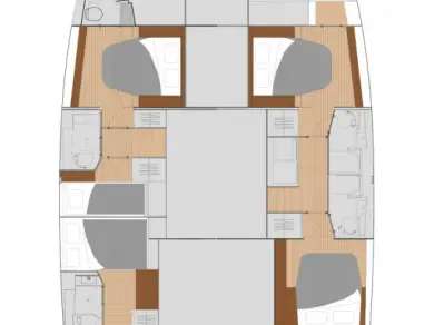 Fountaine Pajot Saona 47 in Biograd na Moru on SamBoat