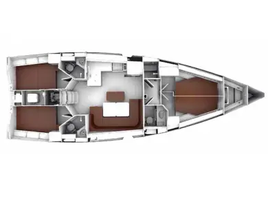 Bavaria Cruiser 46 Style charter bareboat or captained in  Alimos