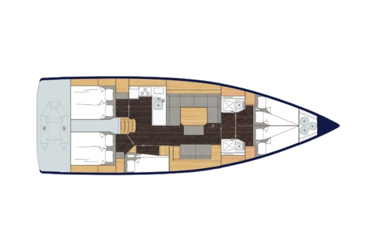 Sailboat rental with or without captain Bavaria Biograd na Moru