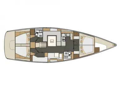 Elan Impression 50 charter bareboat or captained in  Biograd na Moru