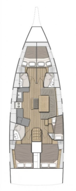 Boat rental Bénéteau Oceanis 46.1 in Biograd na Moru on Samboat