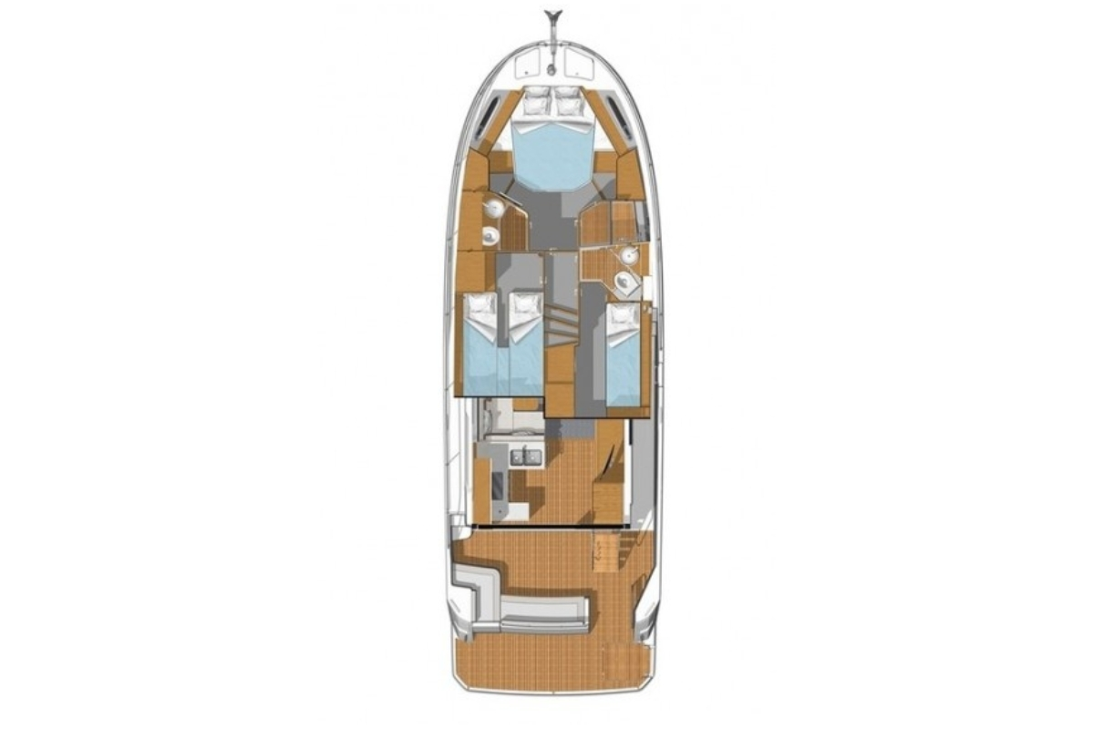 Luxury Yacht rental in Pirovac - Bénéteau Swift Trawler 41
