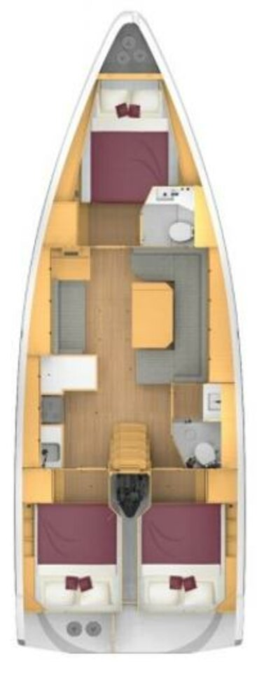 Sailboat rental in Vrsar - Bavaria Bavaria C42