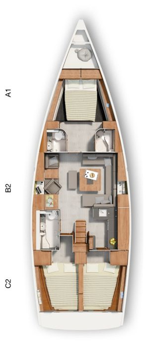 Sailboat for rent Biograd na Moru at the best price