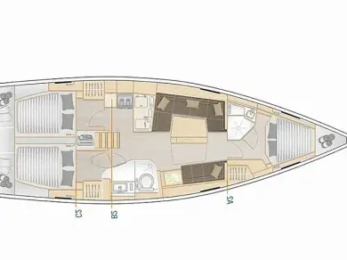 Sailboat rental with or without captain Hanse Lávrio