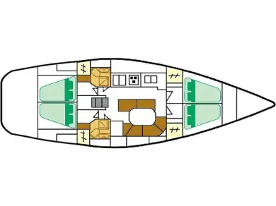 Bénéteau Oceanis 461 Clipper in Alimos on SamBoat