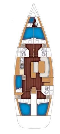 Boat rental Bénéteau Cyclades 50.5 in Alimos on Samboat