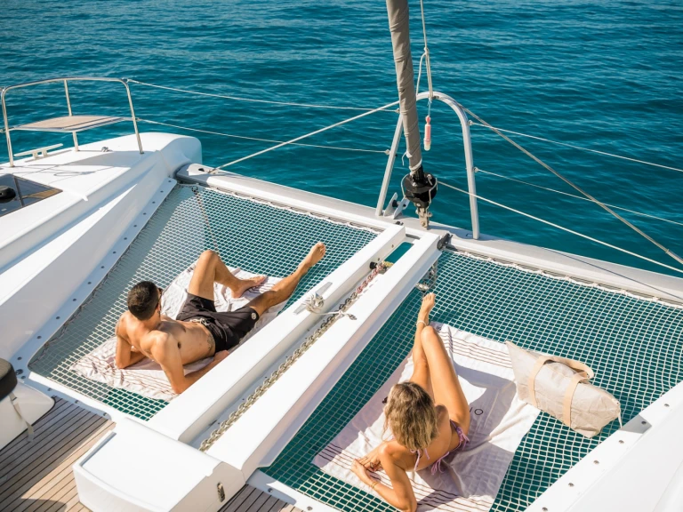 Yacht charter Athens Marina cheap Lagoon 52