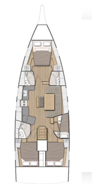 Boat rental Bénéteau Oceanis 46.1 in Alimos on Samboat