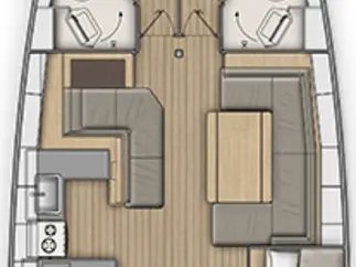 Yacht charter Lávrio cheap Oceanis 51.1
