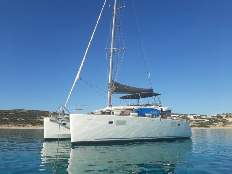 Bareboat Rental Catamaran Lagoon with a boat licence