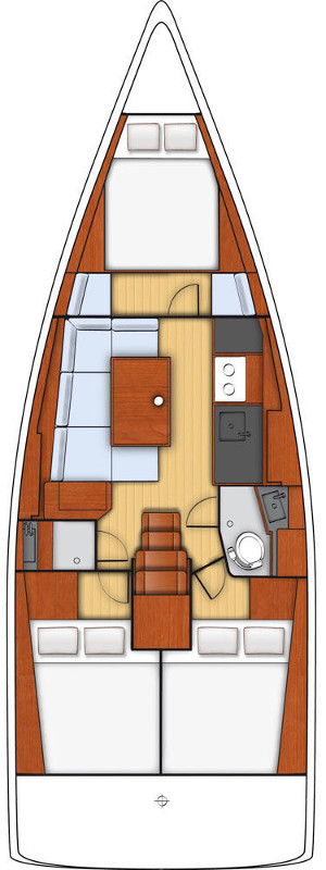 Sailboat for rent Cannigione at the best price